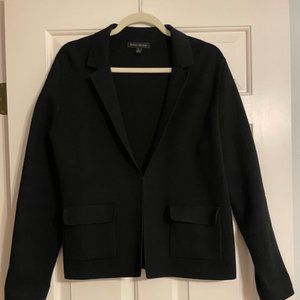 Banana Republic size L Sweater Jacket, Black
